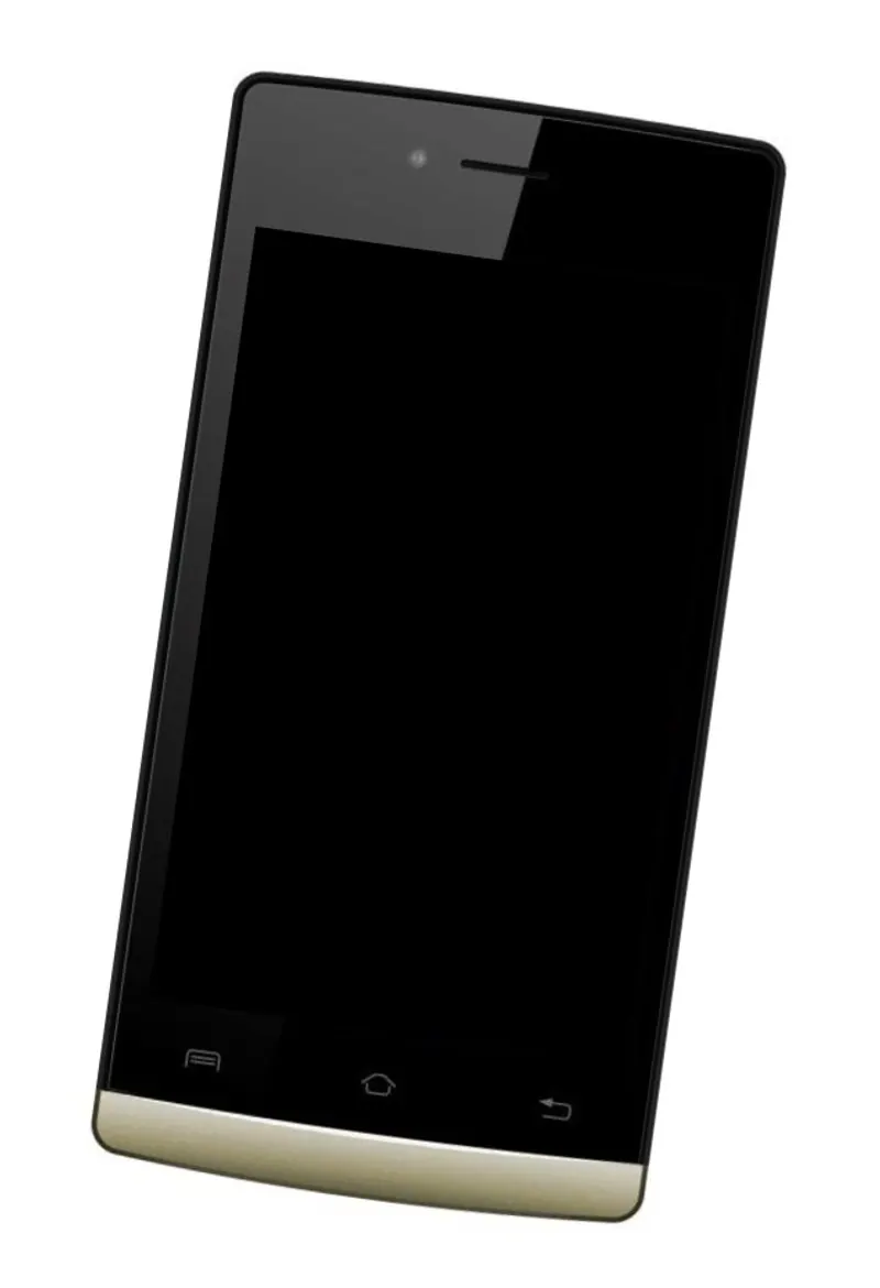 LCD Frame Middle Chassis for Lava Iris 404 Flair - Blue — image 1