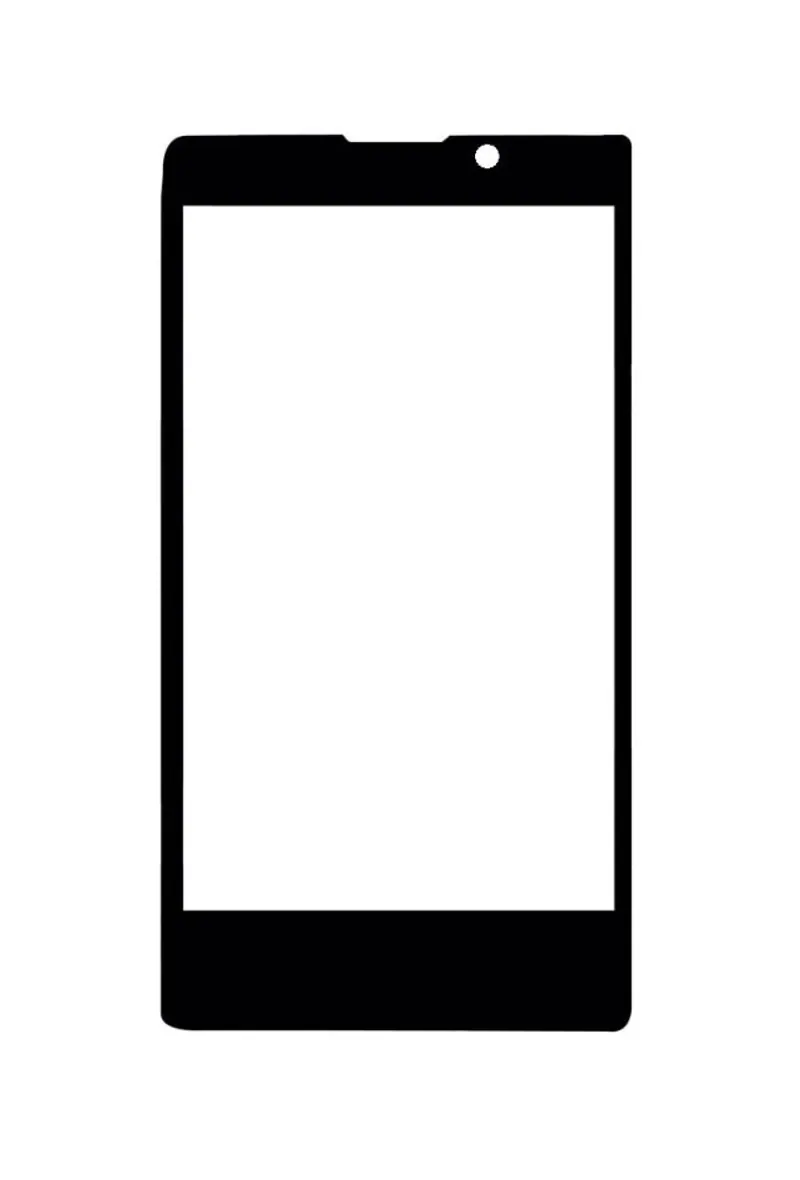 Front Glass for Lava Iris 465 - Black — image 1