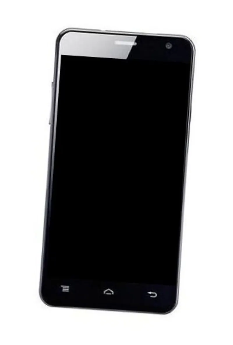 LCD Frame Middle Chassis for Lava Iris 550Q - Black — image 1