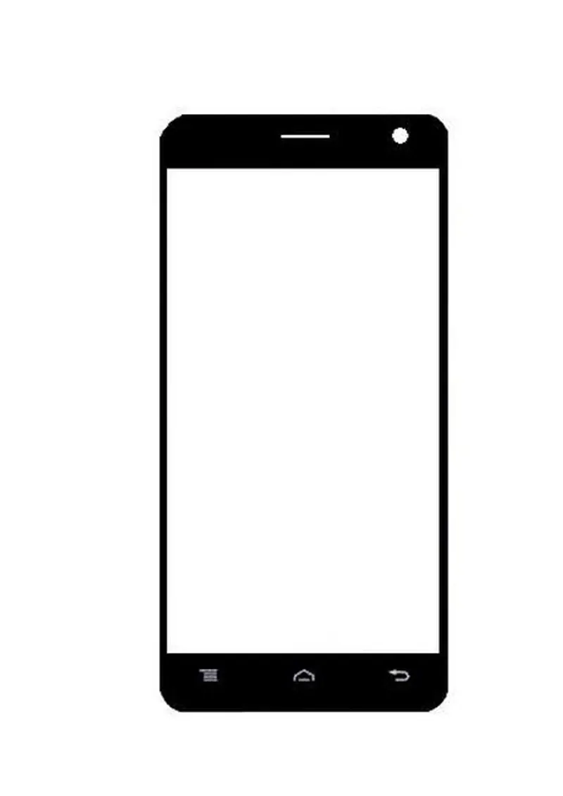 Touch Screen Digitizer for Lava Iris 550Q - Black — image 1