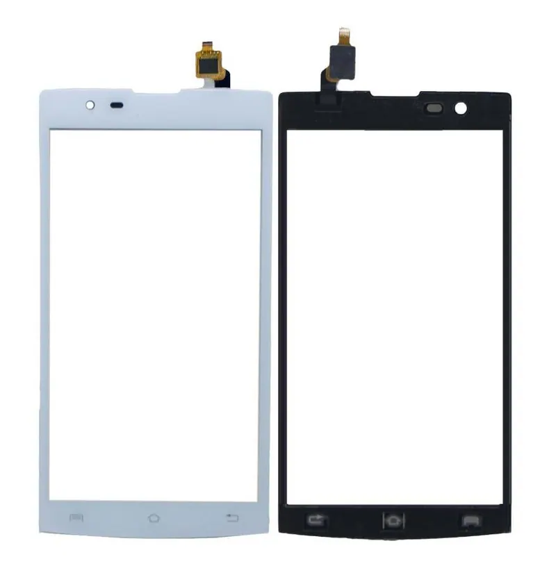 Touch Screen Digitizer for Lava Iris Alfa L - Silver — image 1