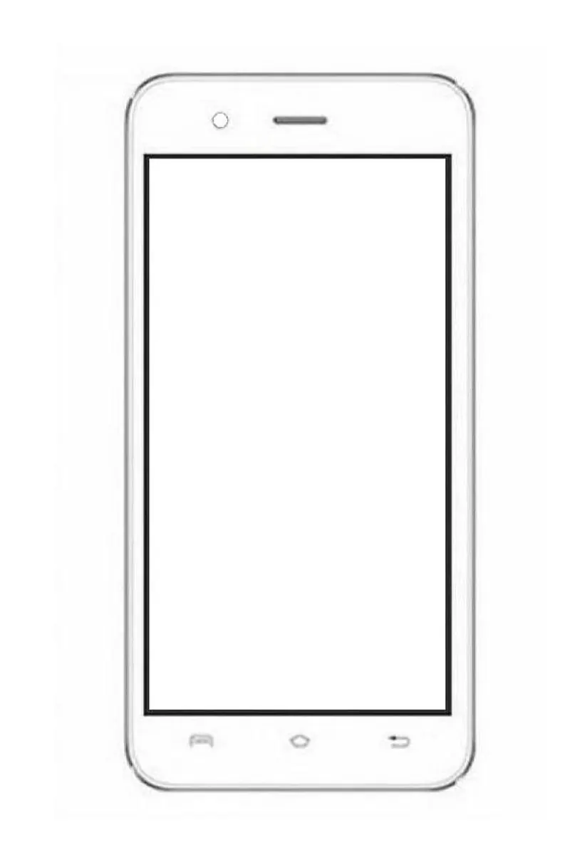 Front Glass for Lava Iris Atom 2X - White — image 1