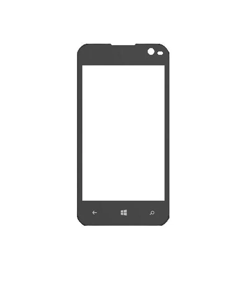 Touch Screen Digitizer for Lava Iris Win1 - Black — image 1