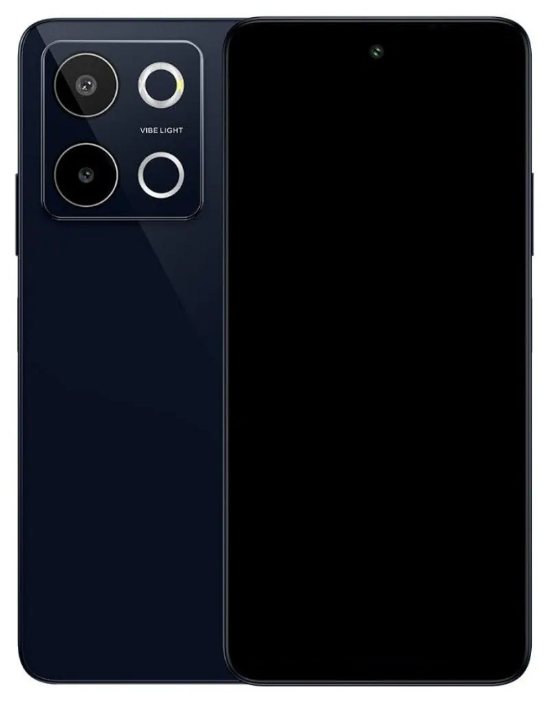 Back Panel Cover for Lava Blaze 3 5G - Blue — image 1