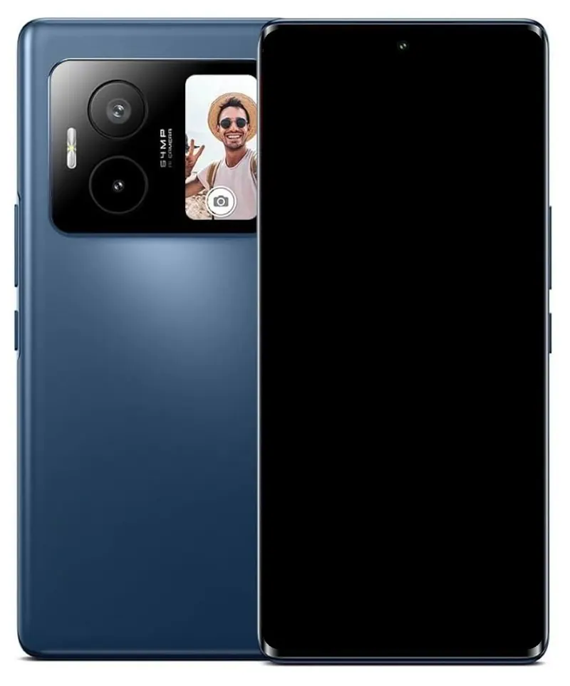 Back Panel Cover for Lava Blaze Duo 5G - Blue — image 1