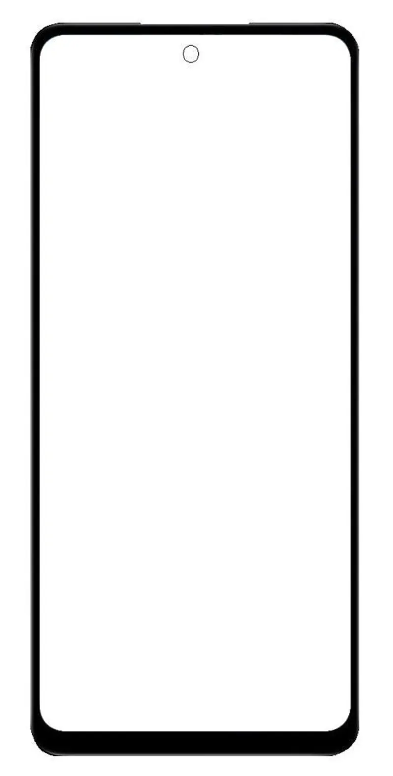 Touch Screen Digitizer for Lava Yuva 3 - Black — image 1
