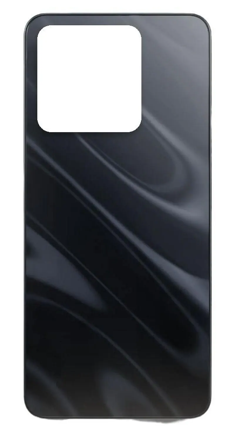Back Panel Cover for Lava Yuva 4 - Black — image 1