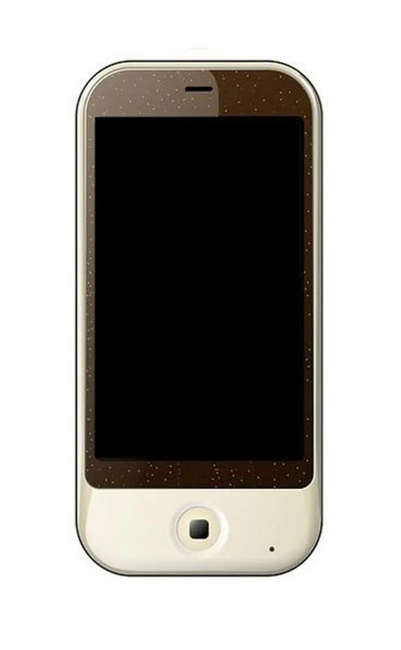 Display for Spice M6700 Cappuccino - Black (Combo Folder) — image 1