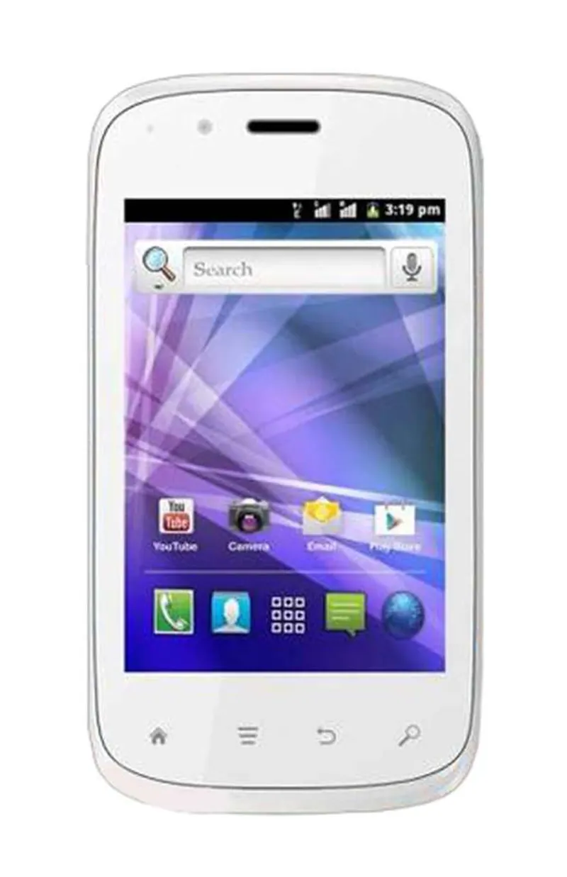 Full Body Housing for Spice Mi-349 Smart Flo Edge - White — image 1