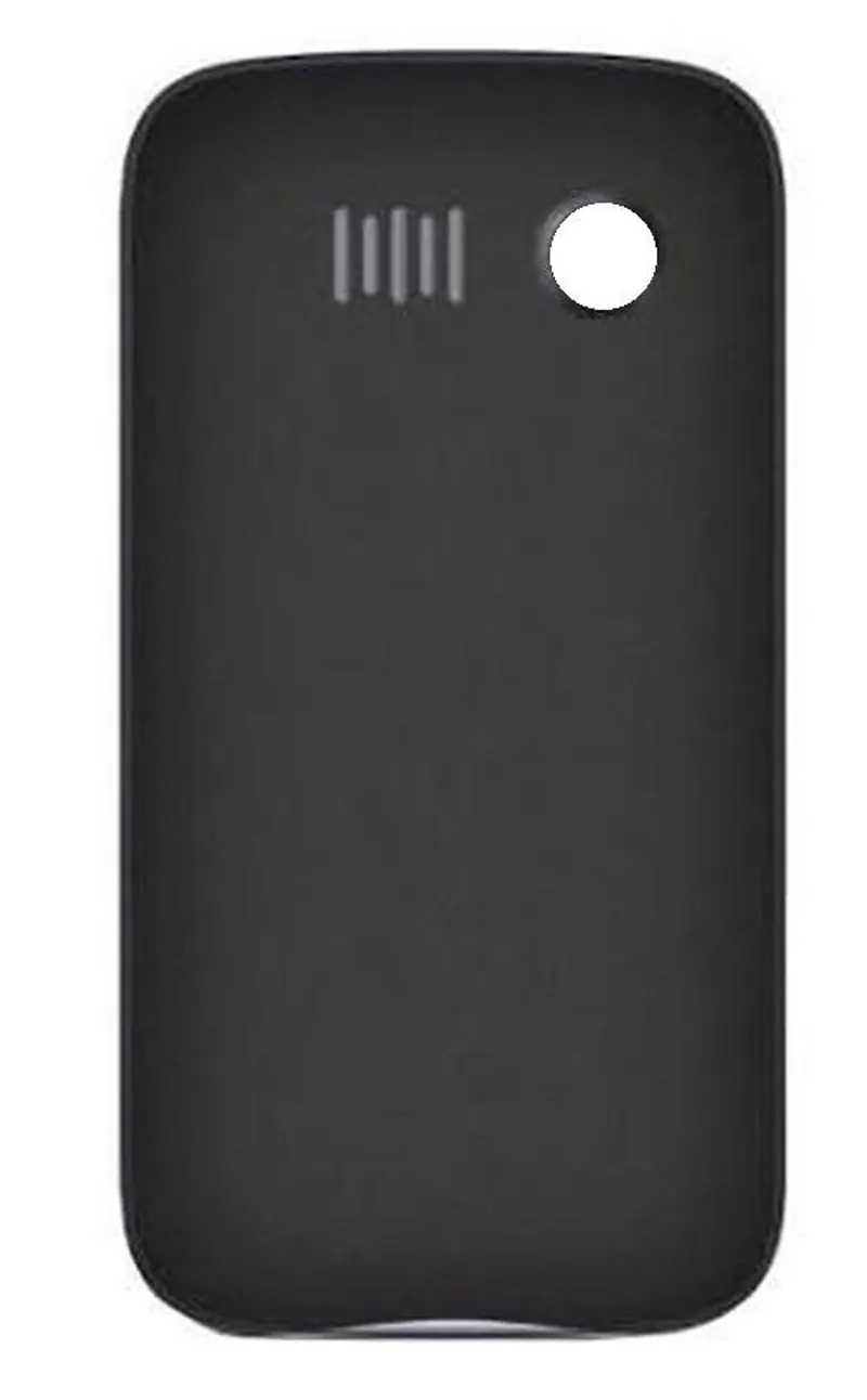 Back Panel Cover for Spice Mi-354 Smartflo Space - Black — image 1