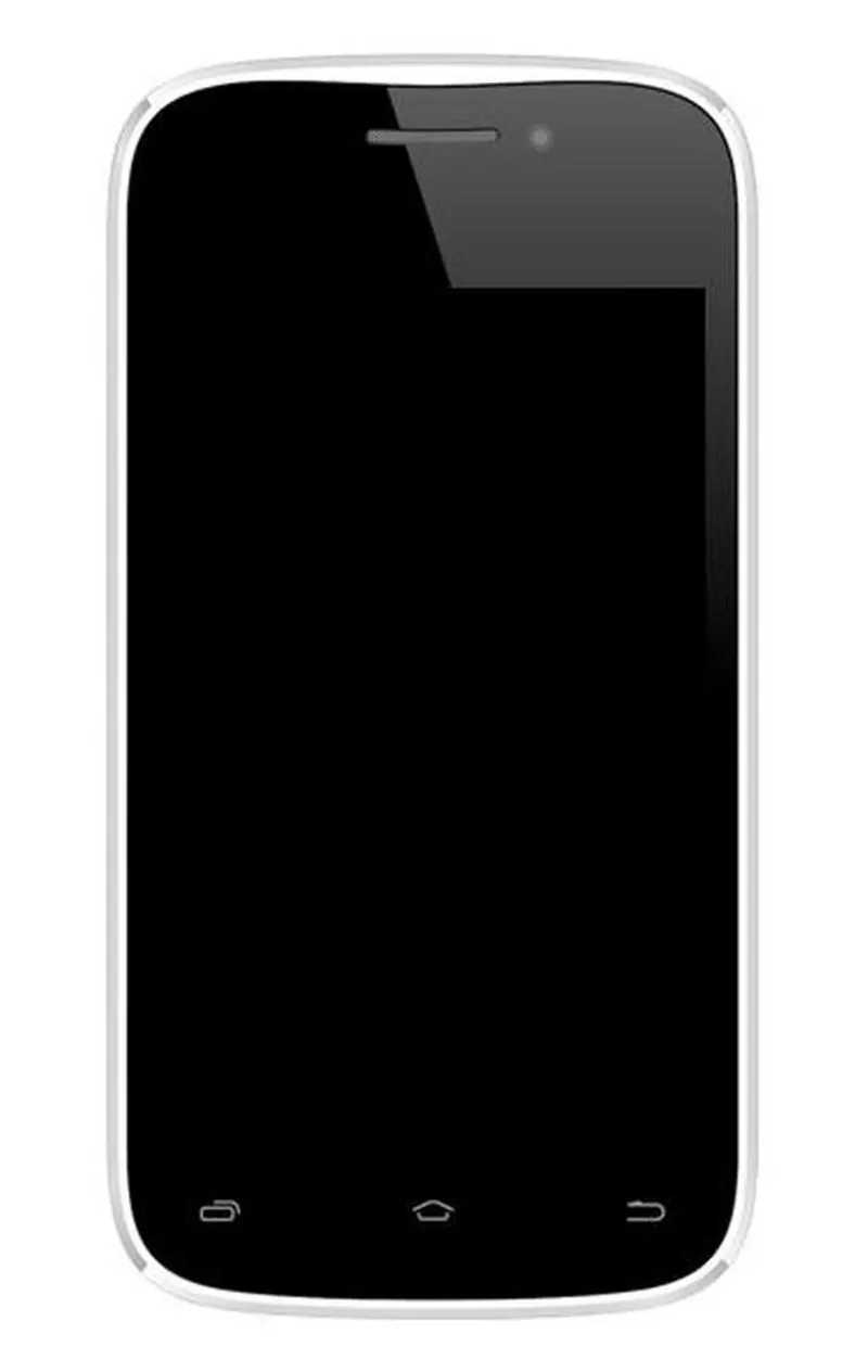 LCD Frame Middle Chassis for Spice Mi-354 Smartflo Space - Black — image 1