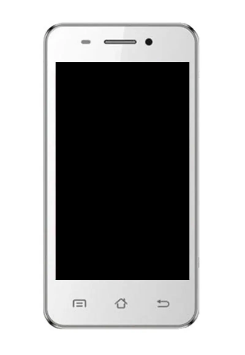 LCD Frame Middle Chassis for Spice Mi-422 Smartflo Pace - Black — image 1
