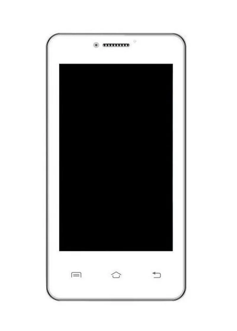 LCD Frame Middle Chassis for Spice Mi-426 Smart Flo Mettle 4.0X - Black — image 1