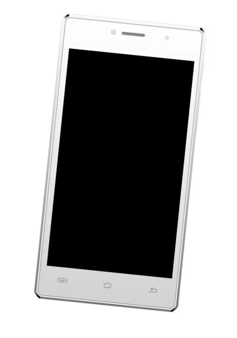 LCD Frame Middle Chassis for Spice Mi-451 3G - Grey — image 1