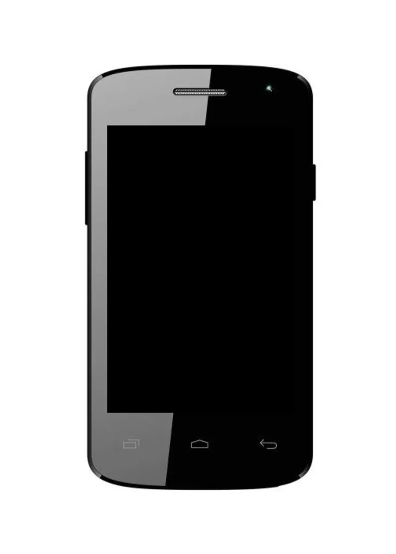 LCD Frame Middle Chassis for Spice N-300 - Blue — image 1