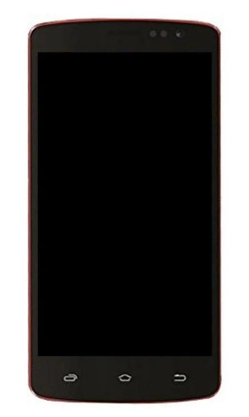 LCD Frame Middle Chassis for Spice Stellar 507 - Mi-507 - Red — image 1