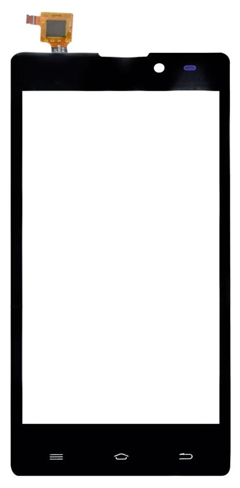 Touch Screen Digitizer for Spice Stellar 509 - Mi-509 - Black — image 1