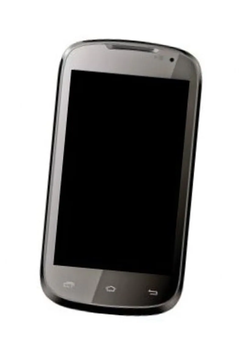 LCD Frame Middle Chassis for XOLO A500 - Black — image 1