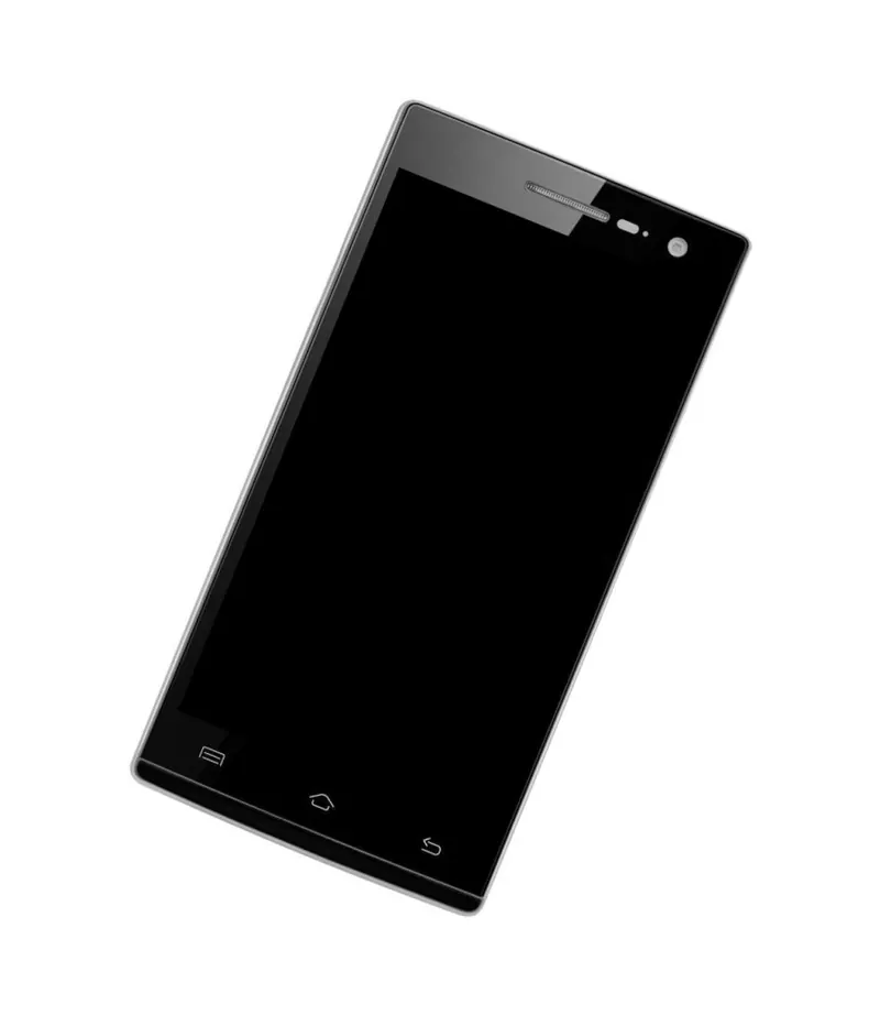 LCD Frame Middle Chassis for XOLO A500 Club - Black — image 1