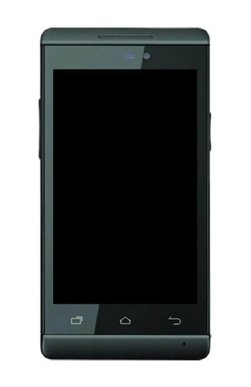 LCD Frame Middle Chassis for XOLO A500S - Red — image 1