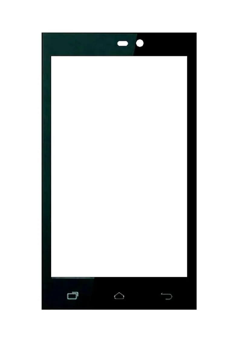 Front Glass for XOLO Q500s IPS - Red — image 1