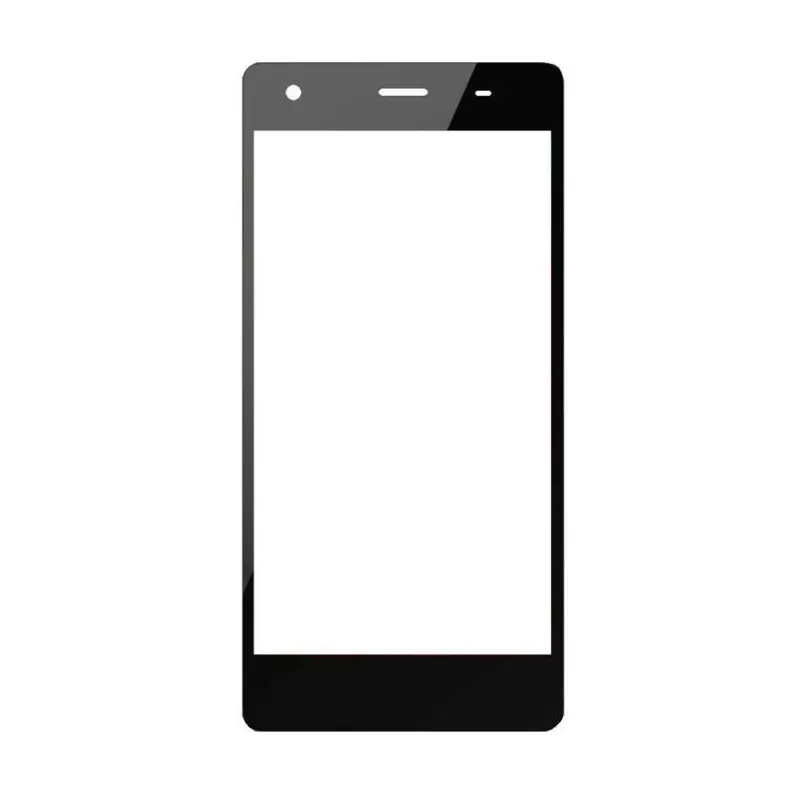 Front Glass for Intex Aqua Ace - Black — image 1