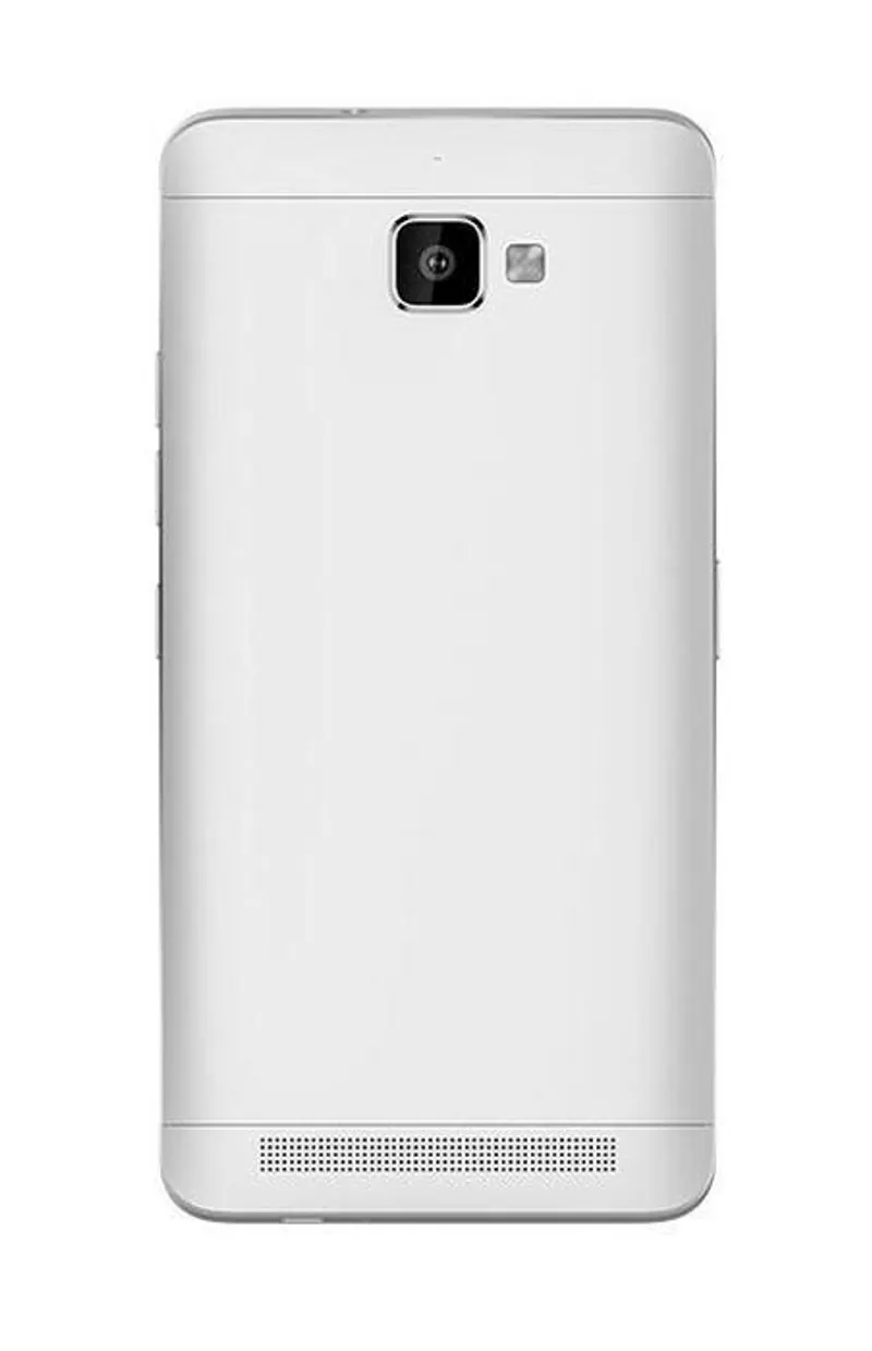 Full Body Housing for Intex Aqua Genx - Silver — image 1