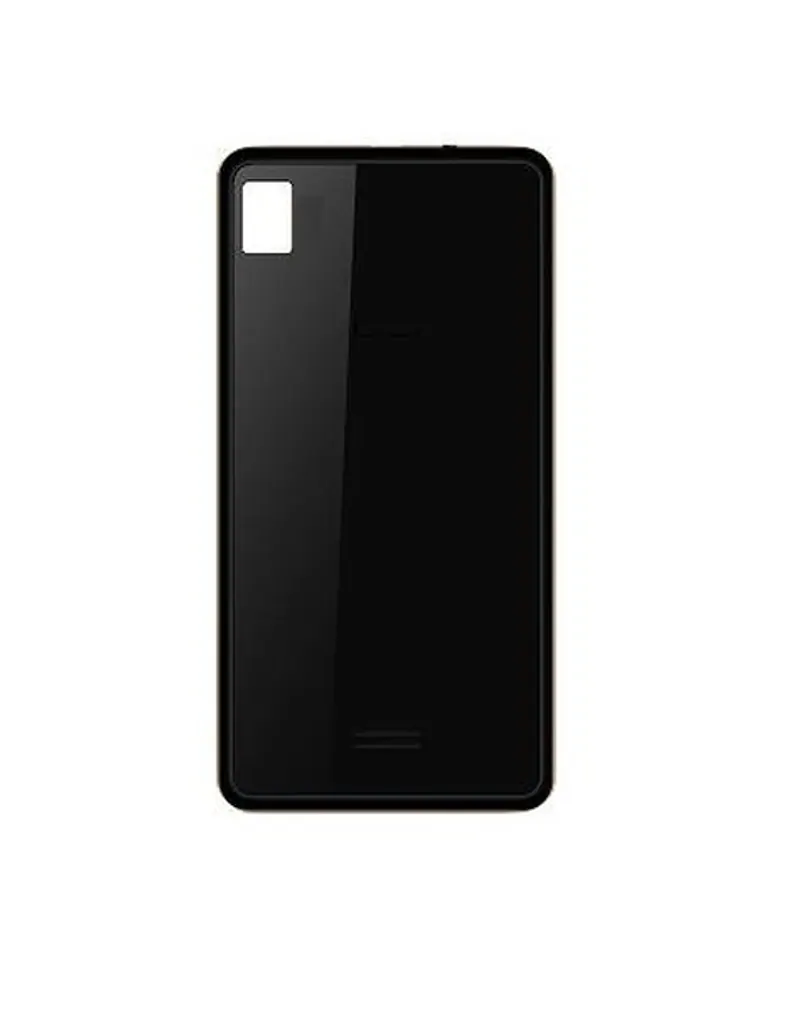 Back Panel Cover for Intex Aqua Star L - Black — image 1