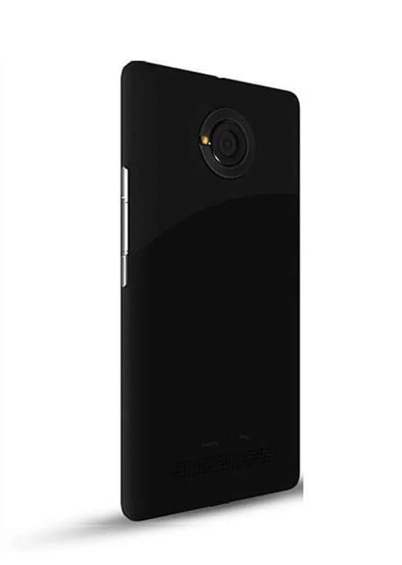 Back Panel Cover for Yu Yunique Plus YU4711 - Black — image 1
