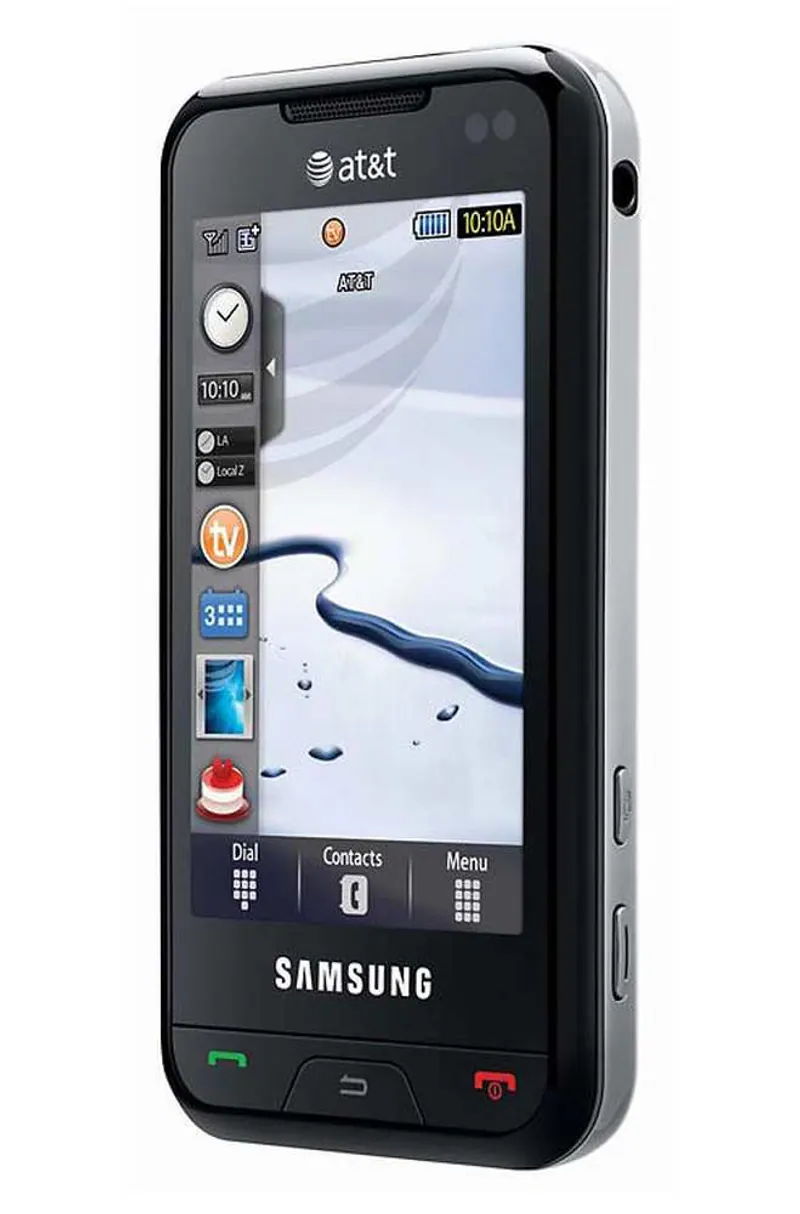 Display for Samsung A867 Eternity - Black (Combo Folder) — image 1