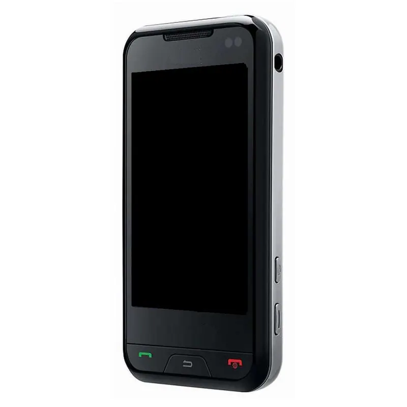 LCD Frame Middle Chassis for Samsung A867 Eternity - Black — image 1
