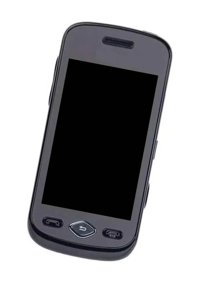 LCD Frame Middle Chassis for Samsung A886 Forever - Black — image 1