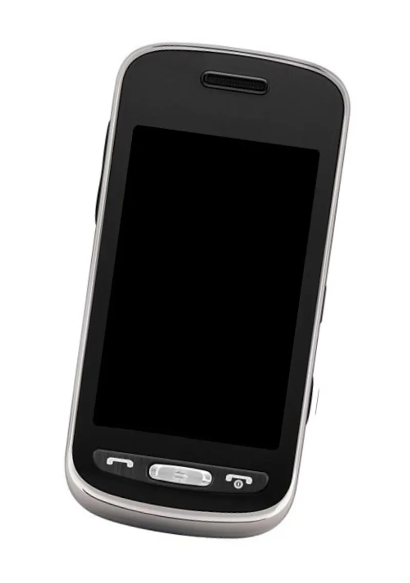 LCD Frame Middle Chassis for Samsung A887 Solstice - Black — image 1