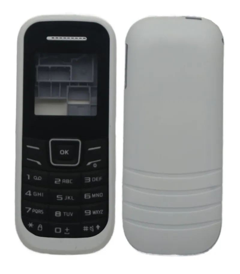Full Body Housing for Samsung E1200 Pusha - White — image 1