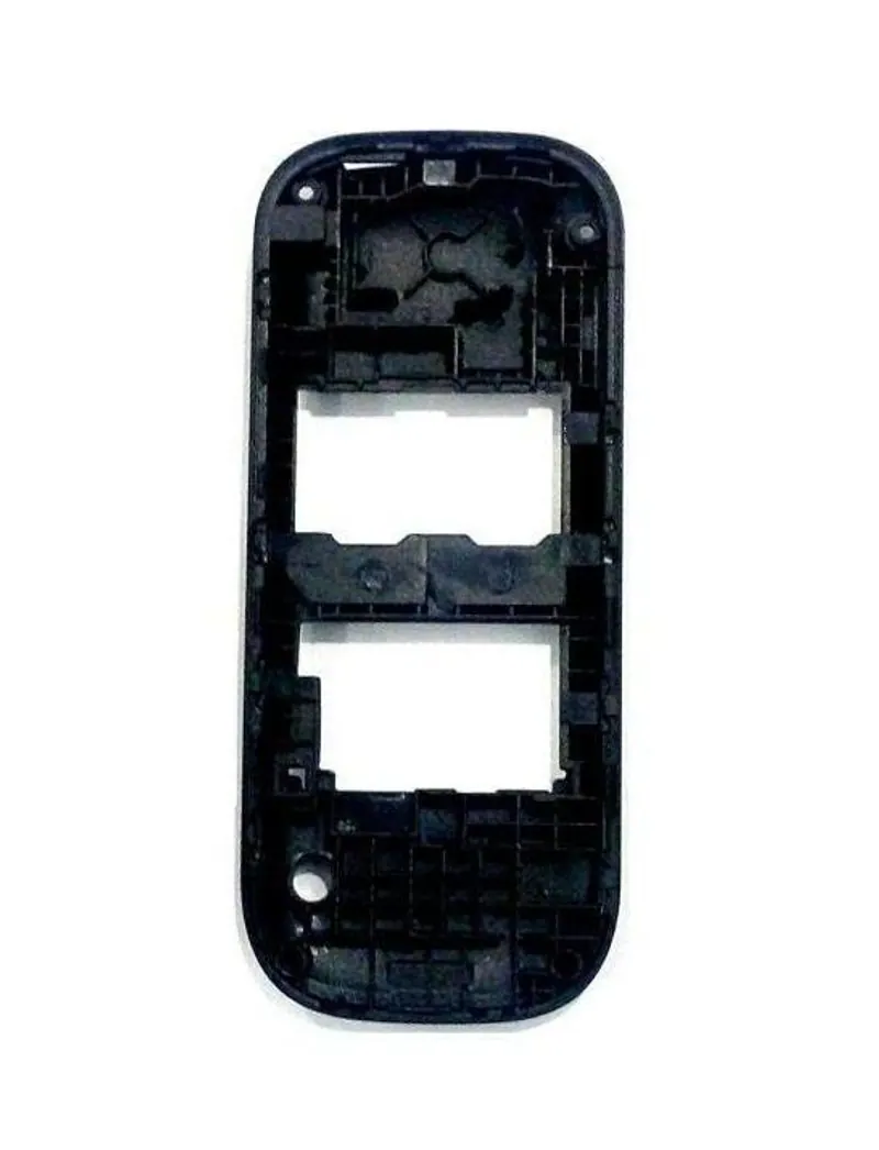 LCD Frame Middle Chassis for Samsung E1200 Pusha - Blue — image 1