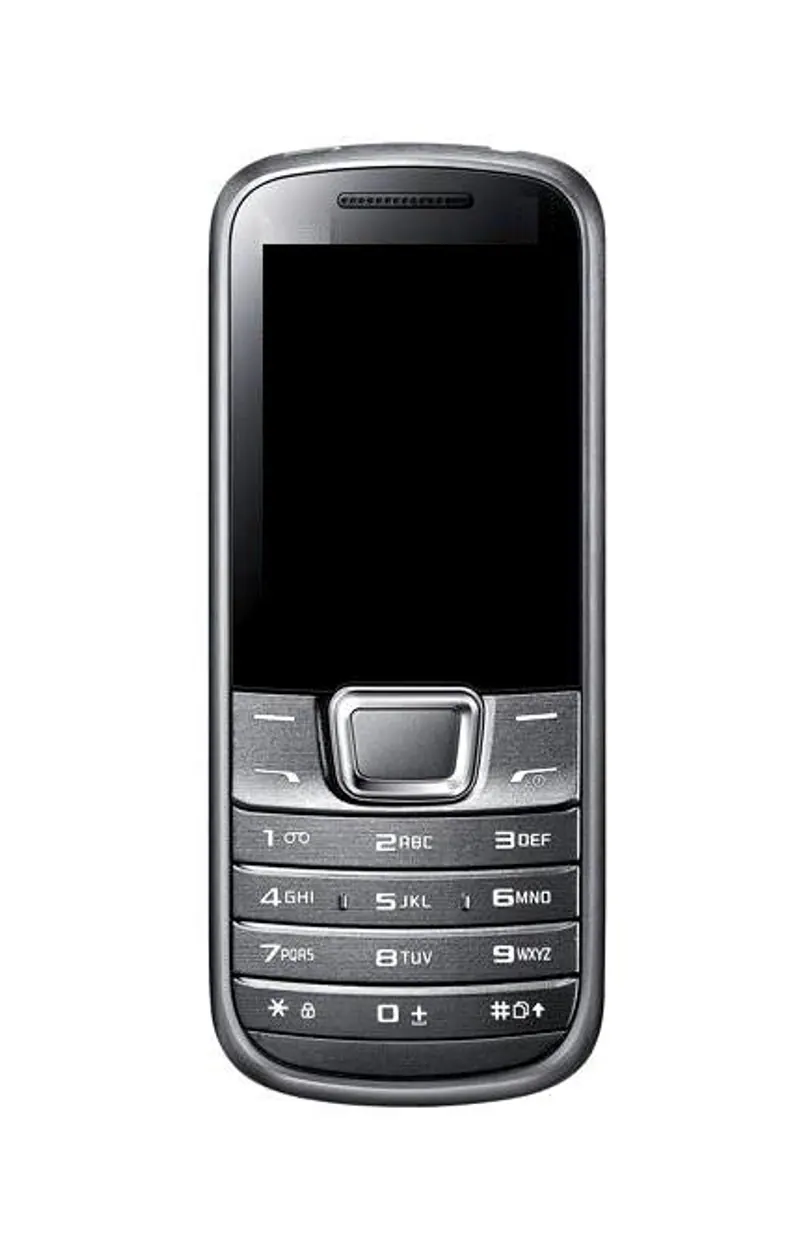 LCD Frame Middle Chassis for Samsung Metro E2252 - Black — image 1