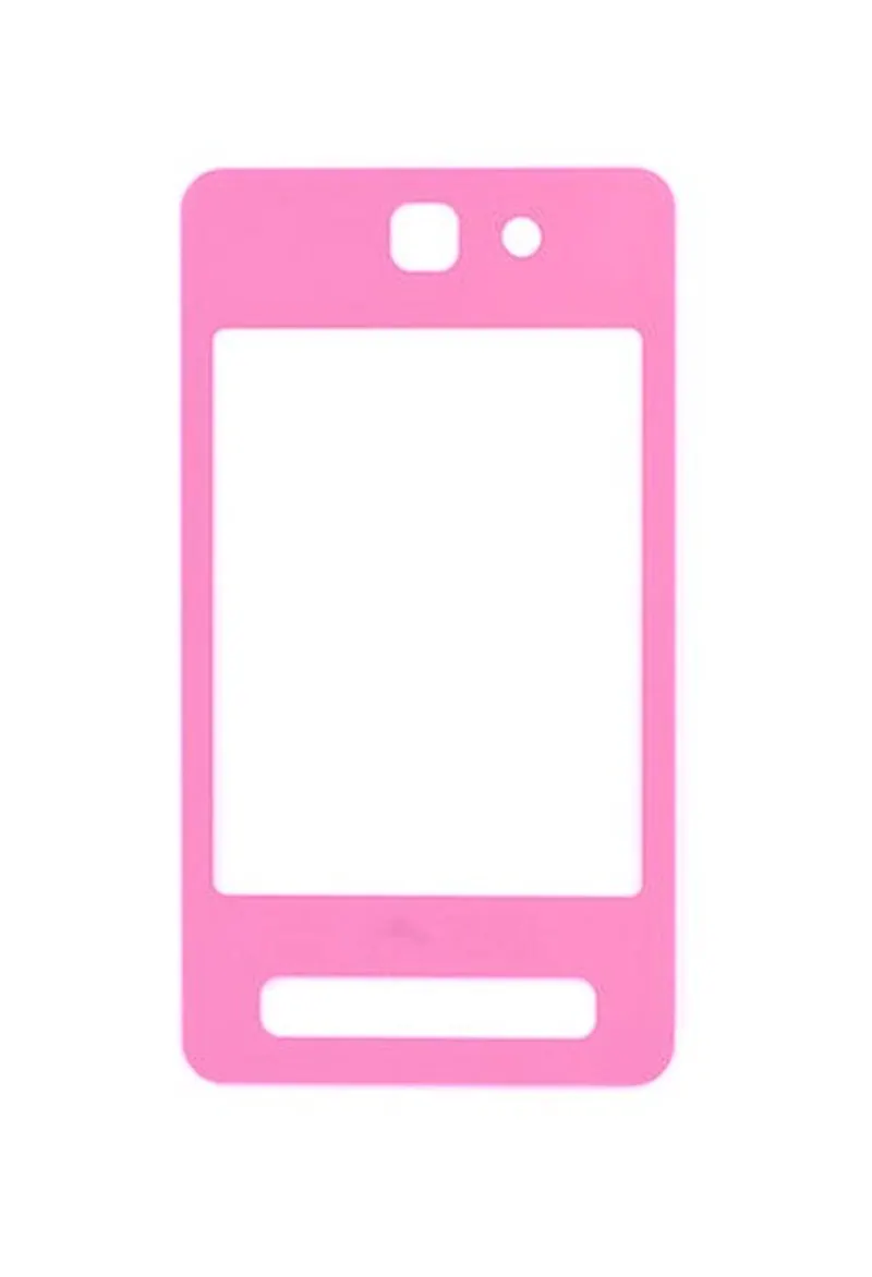 Front Glass for Samsung F480i - Pink — image 1