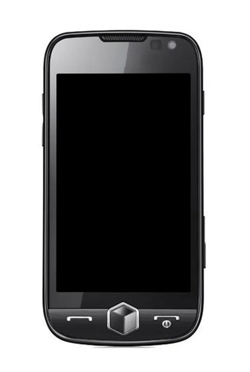 Display for Samsung I8000 Omnia II - Pink (Combo Folder) — image 1
