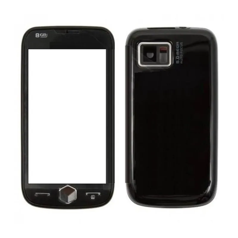 Full Body Housing for Samsung I8000 Omnia II - Pink — image 1