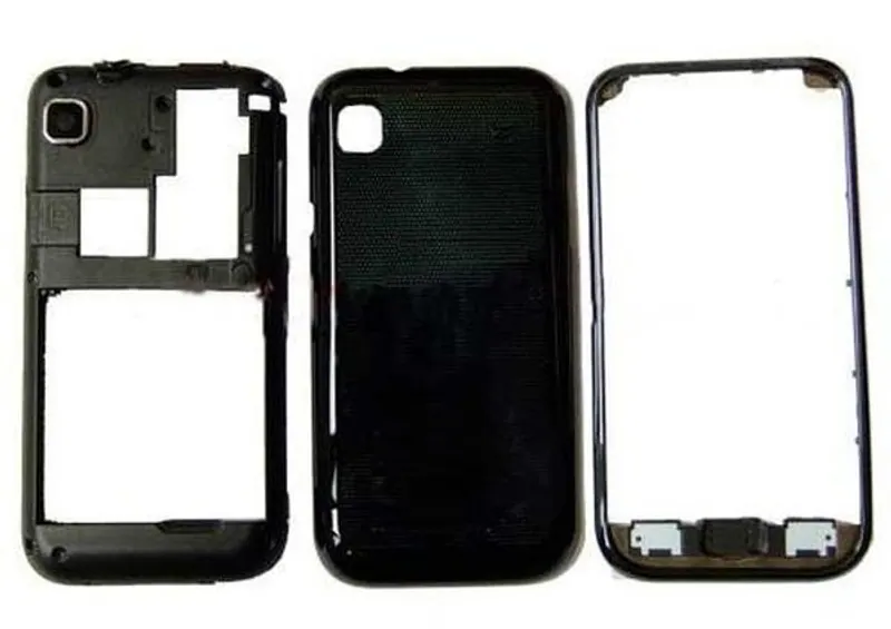 Full Body Housing for Samsung I9001 Galaxy S Plus - Black — image 1