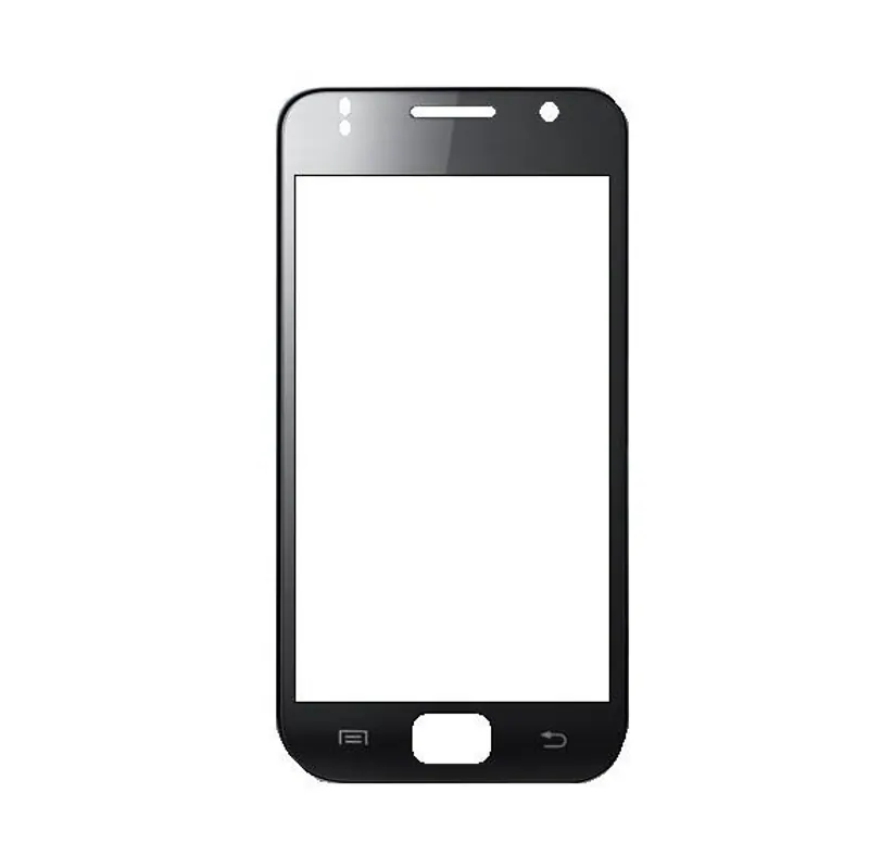 Front Glass for Samsung I9001 Galaxy S Plus - Black — image 1