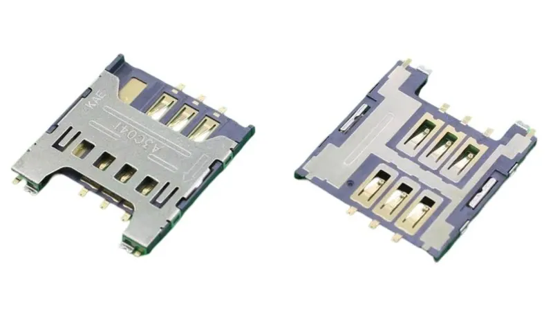 Sim Connector For Samsung I9003 Galaxy SL — image 1