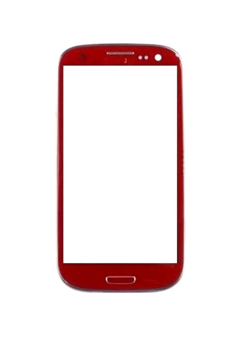 Front Glass for Samsung I9300I Galaxy S3 Neo - Red — image 1
