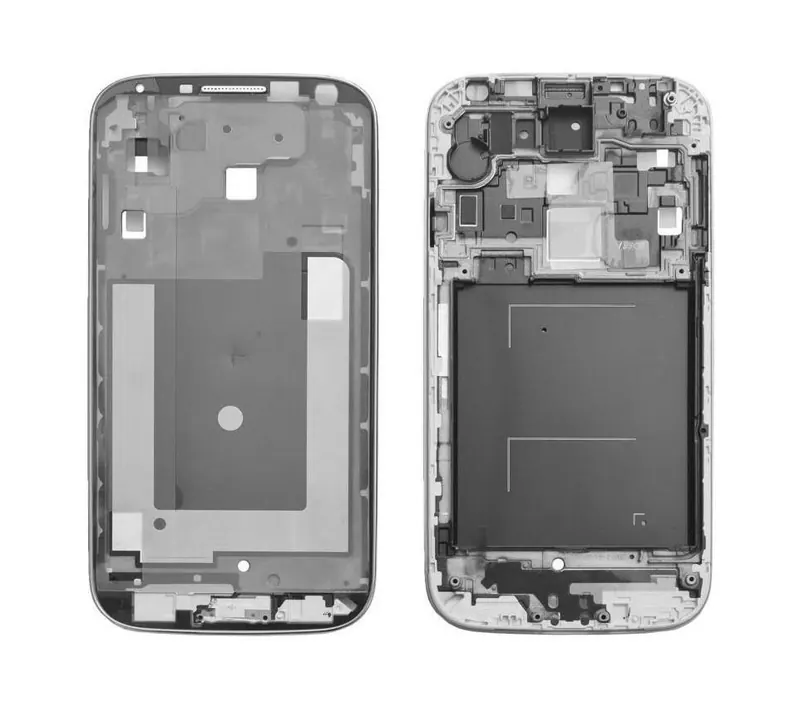 LCD Frame Middle Chassis for Samsung I9502 Galaxy S4 - Black — image 1