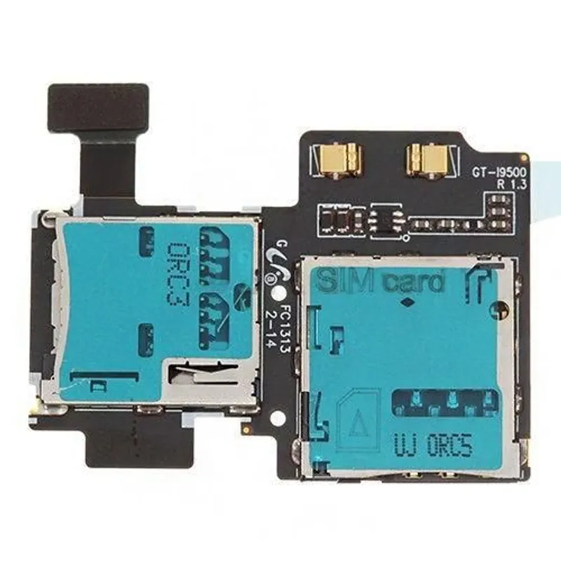 MMC + Sim Connector for Samsung I9502 Galaxy S4 — image 1
