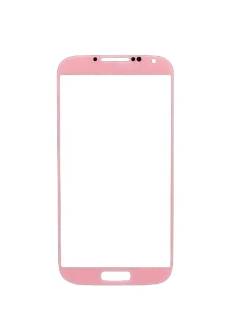 Front Glass for Samsung I9505 Galaxy S4 - Red — image 1