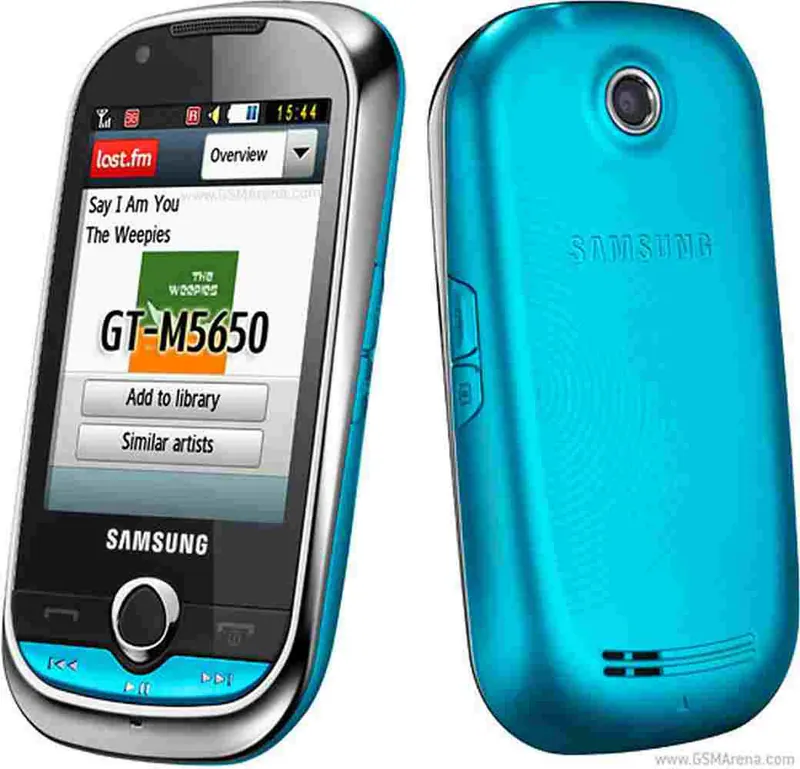 Display for Samsung M5650 Lindy - Blue (Combo Folder) — image 1
