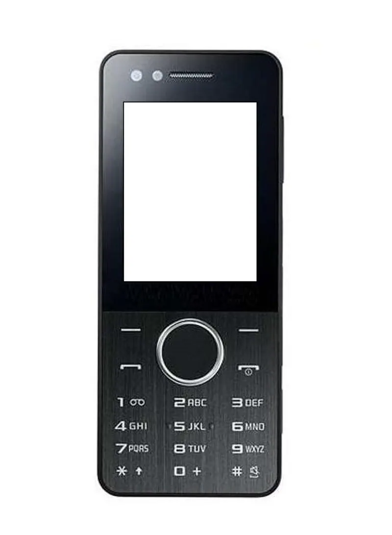 Full Body Housing for Samsung M7500 Emporio Armani - Black — image 1
