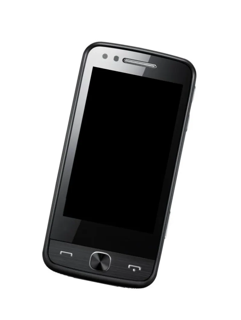 LCD Frame Middle Chassis for Samsung M8910 Pixon12 - Black — image 1