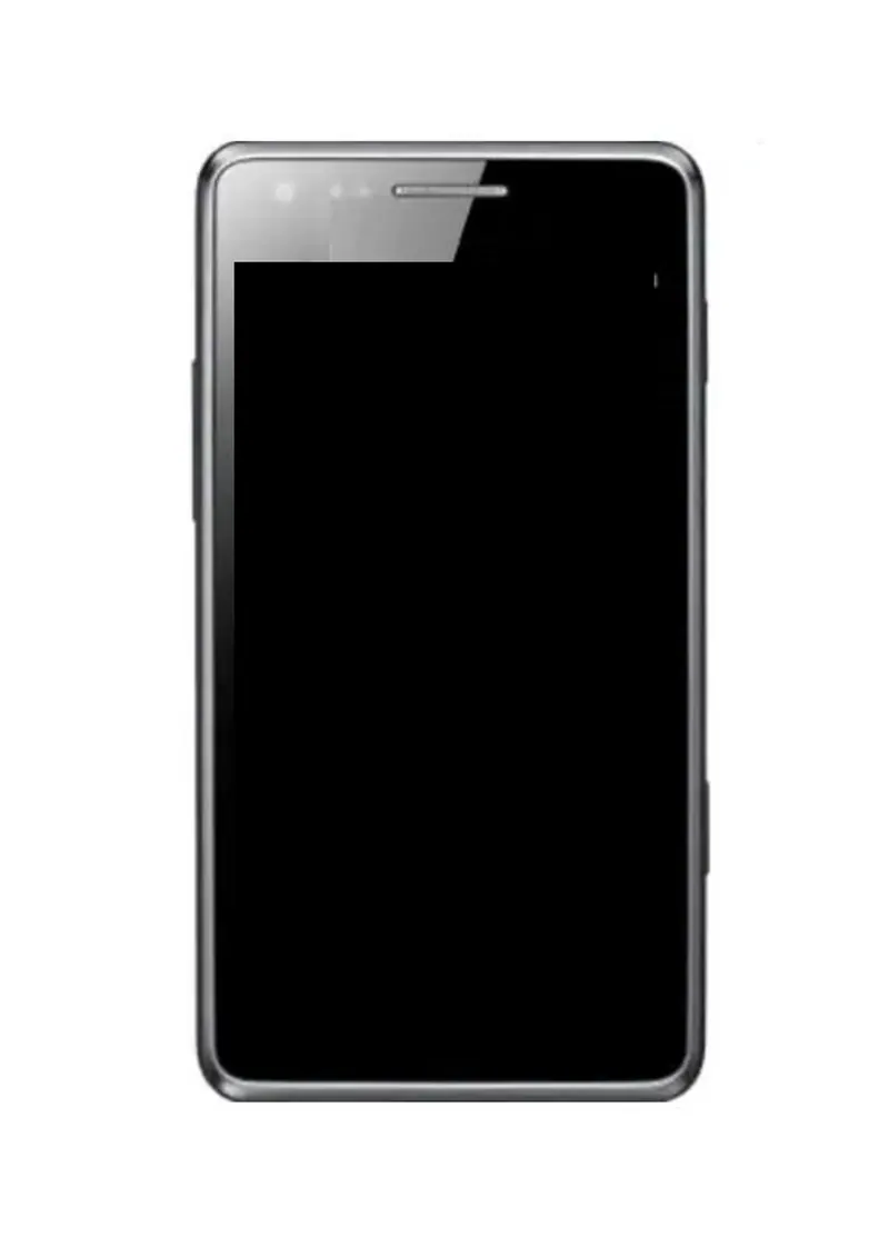 LCD Frame Middle Chassis for Samsung Omnia M S7530 - Black — image 1